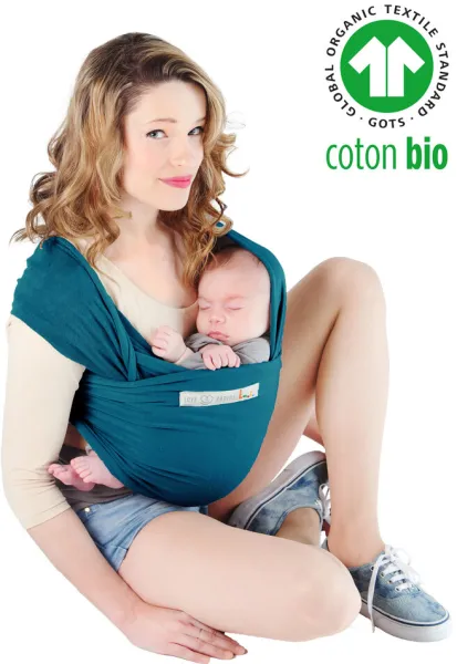 Basic økologisk strækvikle blå