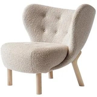 &Tradition Little Petra VB1 Lænestol Karakorum 003/Hvid Olieret Eg