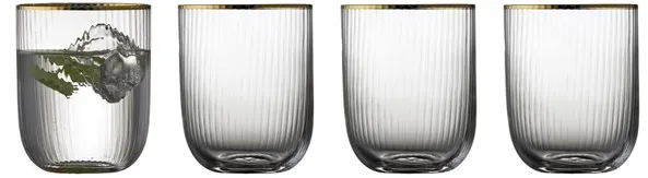 Lyngby Glas Palermo tumbler 4 stk. 35 cl